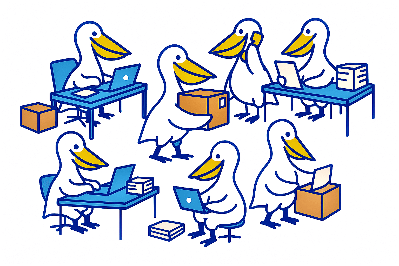 Picture of the support man