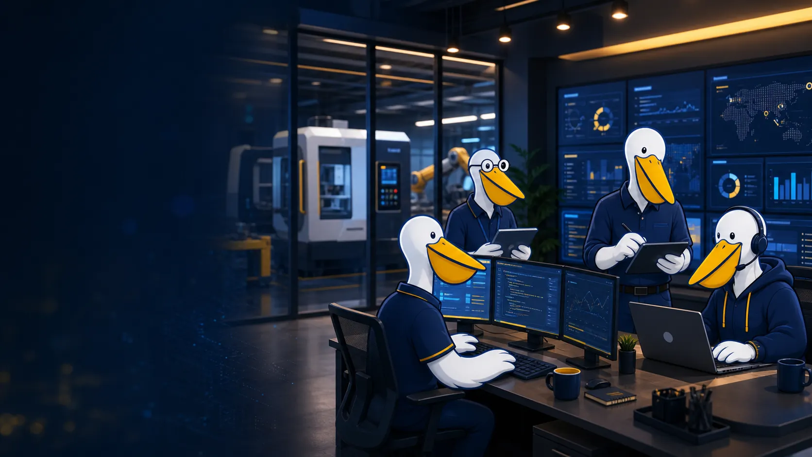 Pelican team coordinating XAB work