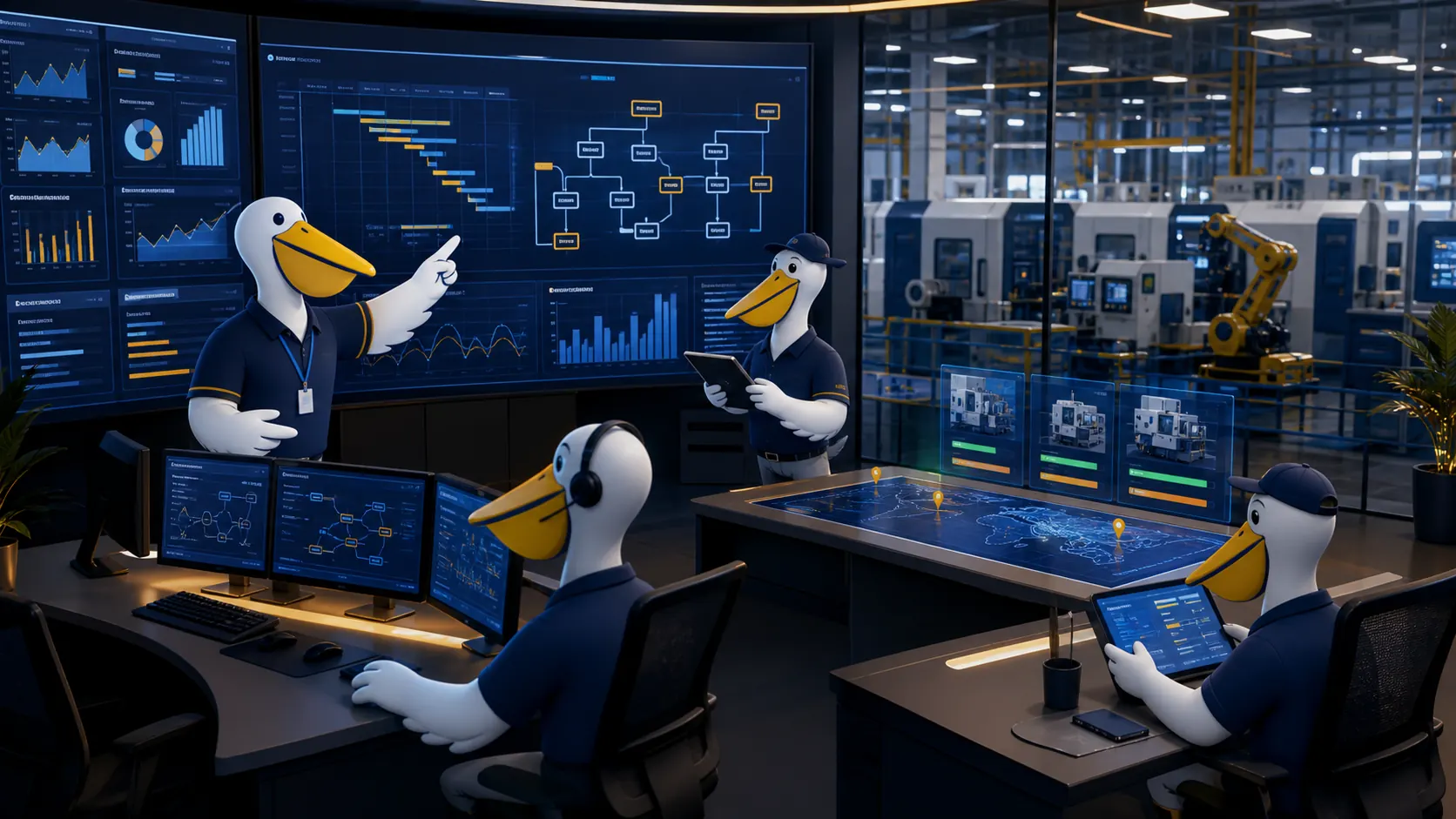 Pelican team handling XAB projects